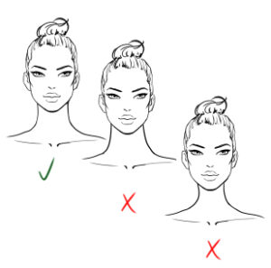 Mistakes in drawing the fashion croqui face