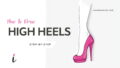 How To Draw High Heels step by step tutorial cover 2 &ndash; draw high heels, heels, how to draw shoes, shoes &ndash; How to draw high heels