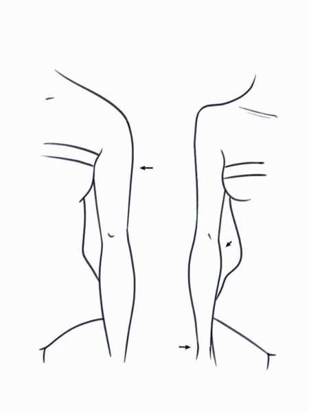 differences-between-fashion-and-normal-body-arms-step-4