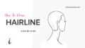 How To Draw Hairline step by step tutorial cover &ndash; hair, hair line, hairstyle &ndash; How to draw the hairline