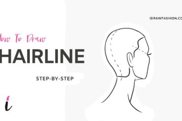 How To Draw Hairline step by step tutorial cover – hair – How to draw the hairline