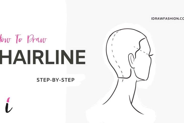How To Draw Hairline step by step tutorial cover – Hair – How to draw the hairline
