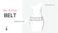 How To Draw Belt step by step tutorial cover &ndash; accessories, belt, hairstyle &ndash; How to draw a belt