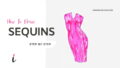 How To Draw Sequins step by step tutorial cover – draw clothes, fabric, sequins, textile – How to draw sequins