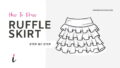 How To Draw Ruffle Skirt step by step tutorial cover &ndash; draw clothes, folds, ruffle, skirt &ndash; How to draw a ruffle skirt
