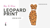 How To Draw Leopard Print step by step tutorial cover – animal print, cheetah print, leopard, pattern, print – How to draw a leopard print