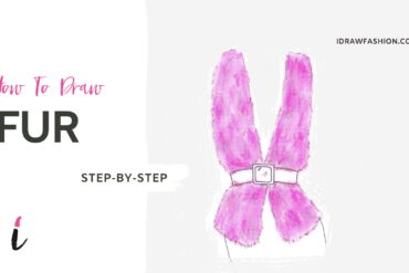 How To Draw Fut step by step tutorial cover – Textiles – How to draw fur