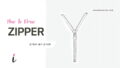 How To Draw Zipper step by step tutorial cover &ndash; accessories, draw clothes, zipper &ndash; How to draw a zipper