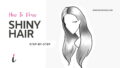 How To Draw Shiny Hair step by step tutorial cover &ndash; hair, hair tutorial, hairstyle &ndash; How to draw shiny hair