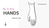 How To Draw Hands step by step tutorial cover 1 &ndash; figure, hand &ndash; How to draw hands