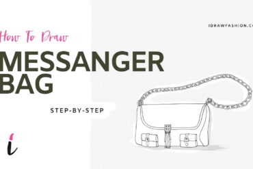 How To Draw Messanger Bag step by step tutorial cover &ndash; chain &ndash; How to draw a bag