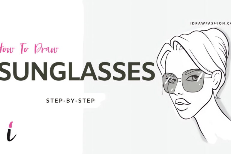 How To Draw Sunglaases step by step tutorial cover – Others ACC – How to draw sunglasses