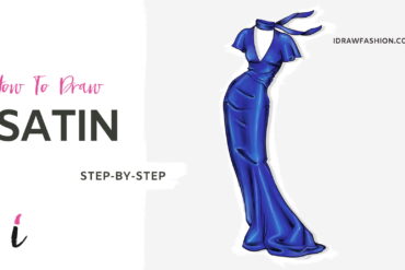 How To Draw Silk And Satin step by step tutorial cover – Textiles – How to draw silk and satin