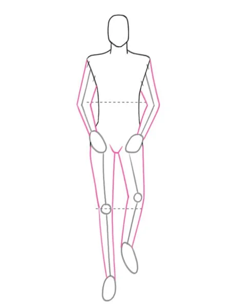 how to draw man figure in fashion sketches step_06