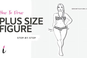 How To Draw Plus Size Figure step by step tutorial cover – Poses – Draw plus size figures