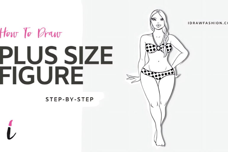 How To Draw Plus Size Figure step by step tutorial cover &ndash; Body &ndash; Draw plus size figures