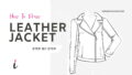 How To Draw Leather Jacket step by step tutorial cover &ndash; coat, fabric, jacket, leather, torso, zipper &ndash; How to draw a leather jacket