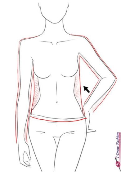 Draw a leather blazer step by step