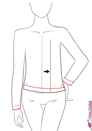 Draw a jacket tutorial
