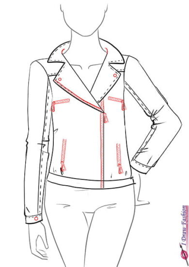 How-to-draw-a-leather-jacket-step-by-step-tutorial-9