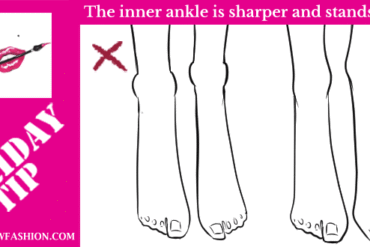 FRIDAY-TIP–how to draw the ankle and legs in fashion-sketches