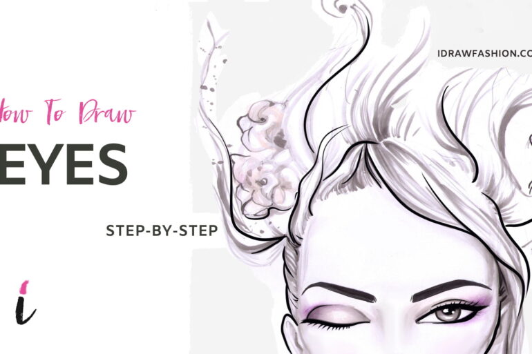 How To Draw Eyes step by step tutorial cover &ndash; eyes &ndash; How to draw eyes