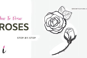 How To Draw Roses step by step tutorial cover 1 &ndash; how to draw a red rose &ndash; How to draw roses in 13 Easy Steps