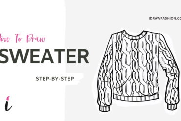 How To Draw Sweater step by step tutorial cover &ndash; CLOTHES &ndash; How to draw a sweater