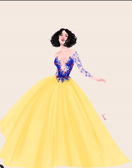 Screenshot 38 Copy &ndash; #disney, girls, princess &ndash; Top 20 Disney Fashion illustrations