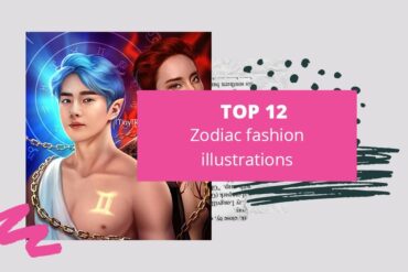 Top 12 zodiac fashion illustrations &ndash; Fashion Design Inspiration: Top 20 Charts &ndash; Top 12 zodiac fashion illustrations