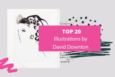Top 20 illustrations by David Downton &ndash; Fashion Design Inspiration: Top 20 Charts &ndash; Top 20 Illustrations by David Downton