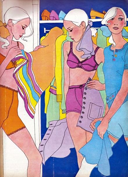 b5fafe2965a14431f0c805ab13fba8f8 &ndash; Antonio Lopez, fashion illustrations &ndash; Top 10 Illustrations by Antonio Lopez