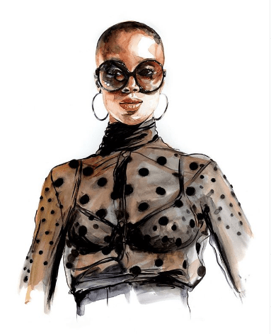 fashion illustration 22 1 – fashion, fashion illustrations – Top 10 watercolor fashion illustrations