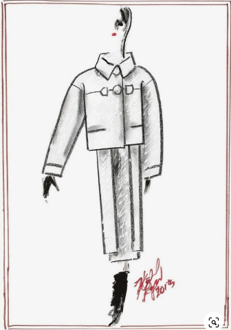 karl lagerfeld fashion illustrations.2PNG &ndash; designer, fashion, fashion illustrations &ndash; Top 10 fashion illustrations by Karl Lagerfeld