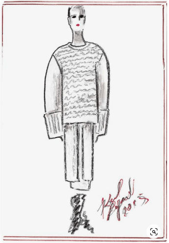 karl lagerfeld fashion illustrations &ndash; designer, fashion, fashion illustrations &ndash; Top 10 fashion illustrations by Karl Lagerfeld