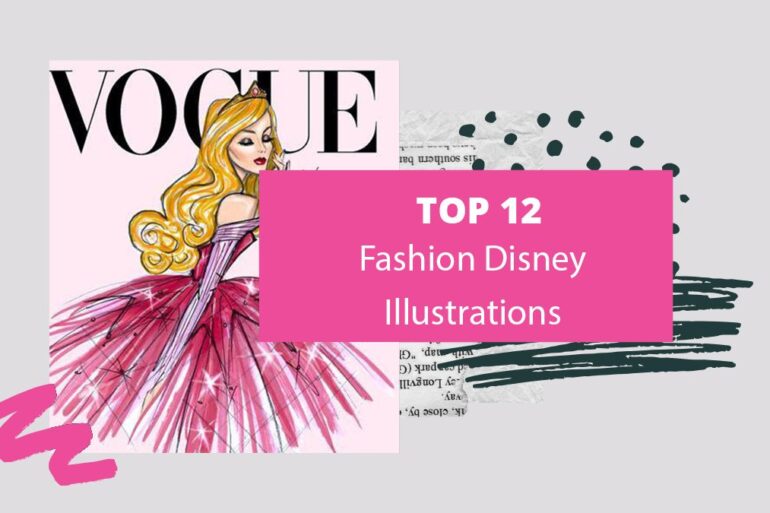top 12 disney &ndash; fashion &ndash; Top 12 Fashion Disney Illustrations