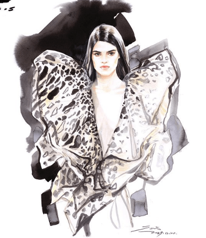 water color fashion illustration.13PNG – fashion, fashion illustrations – Top 10 watercolor fashion illustrations