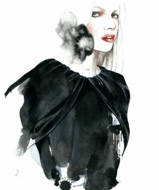 water color fashion illustration.6PNG – fashion, fashion illustrations – Top 10 watercolor fashion illustrations