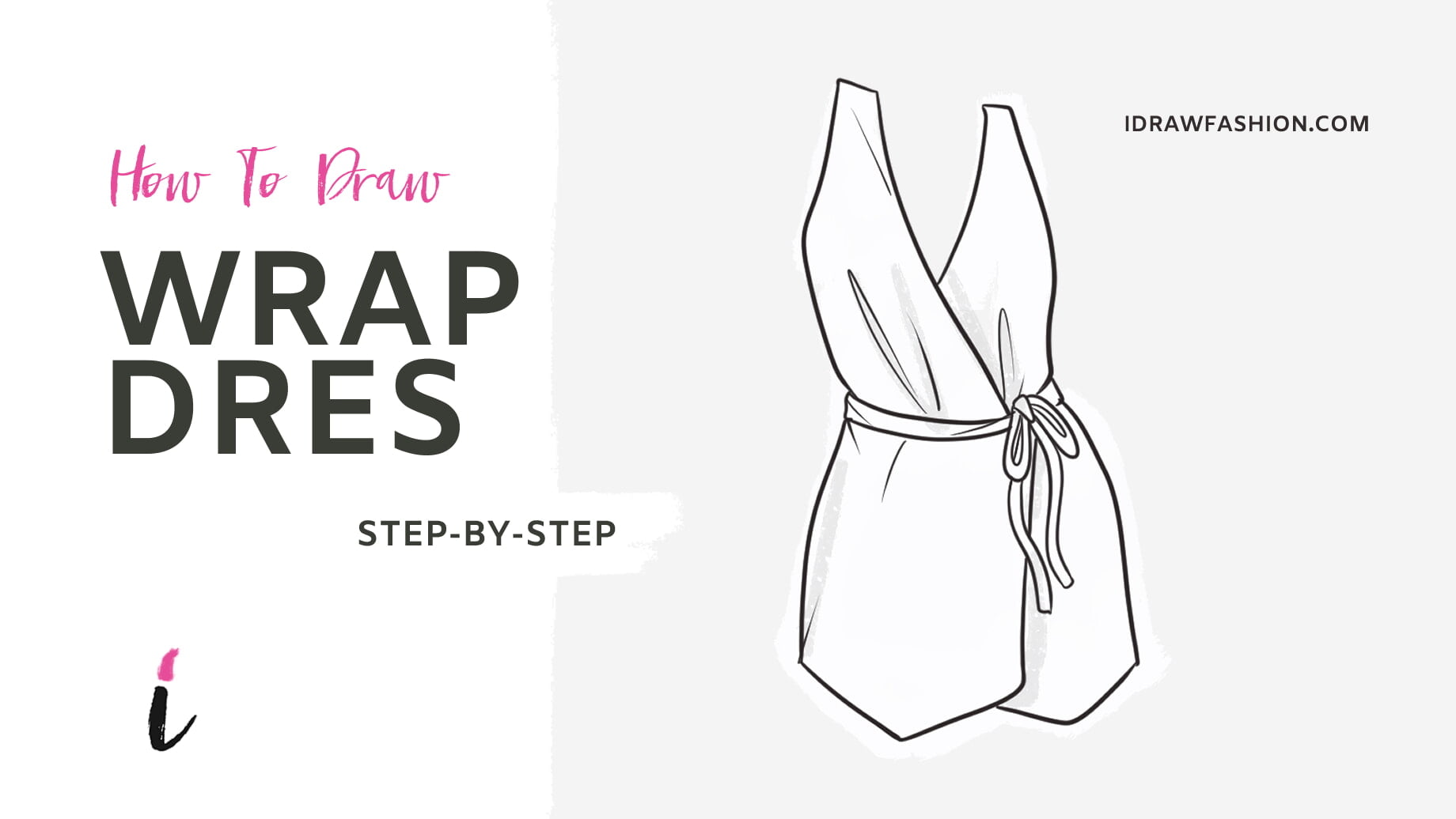 How to draw Clothes Step by Step Tutorials I Draw Fashion