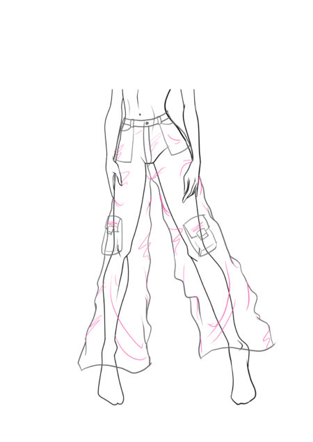 drawing-folds