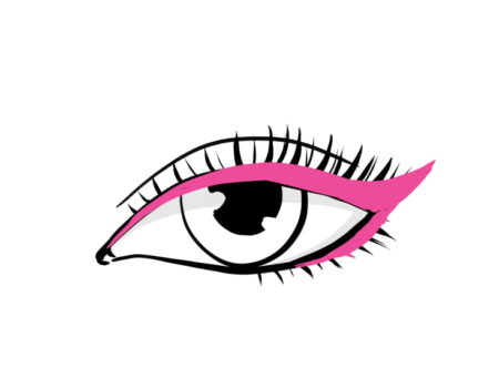 How To Draw Eyelashes step 7