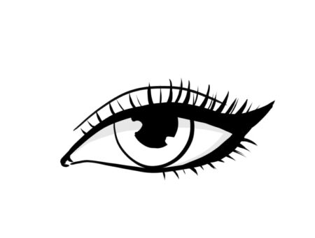 How To Draw Eyelashes step 8