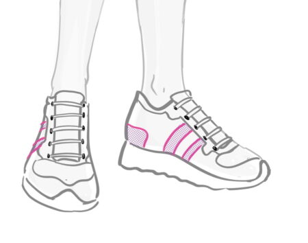 how to draw trainers step 13: add overlay decorations