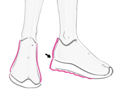 How To Draw Trainers step by step 7 &ndash; accessories, shoes, trainers &ndash; How To Draw Trainers