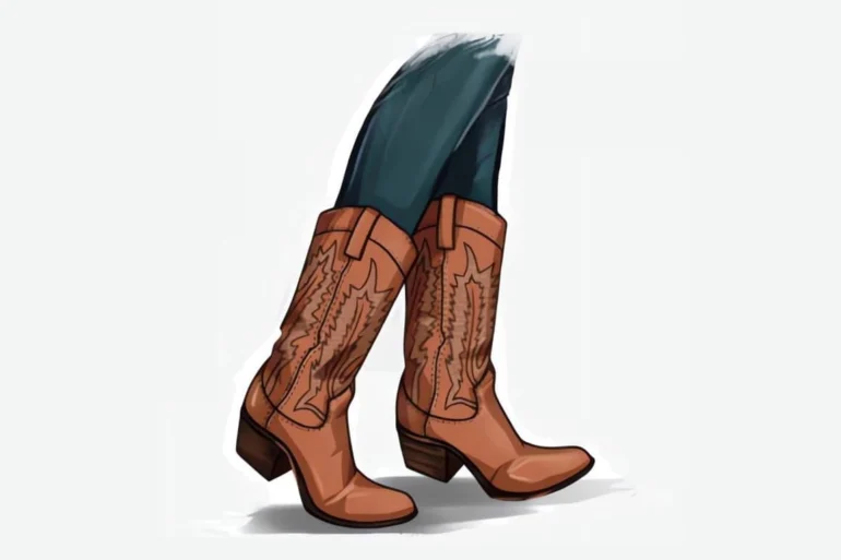 How To Draw Cowboy Boots step by step tutorial cover 1 1 &ndash; boots, cowboy boots, how to draw shoes, shoes &ndash; How to draw cowboy boots