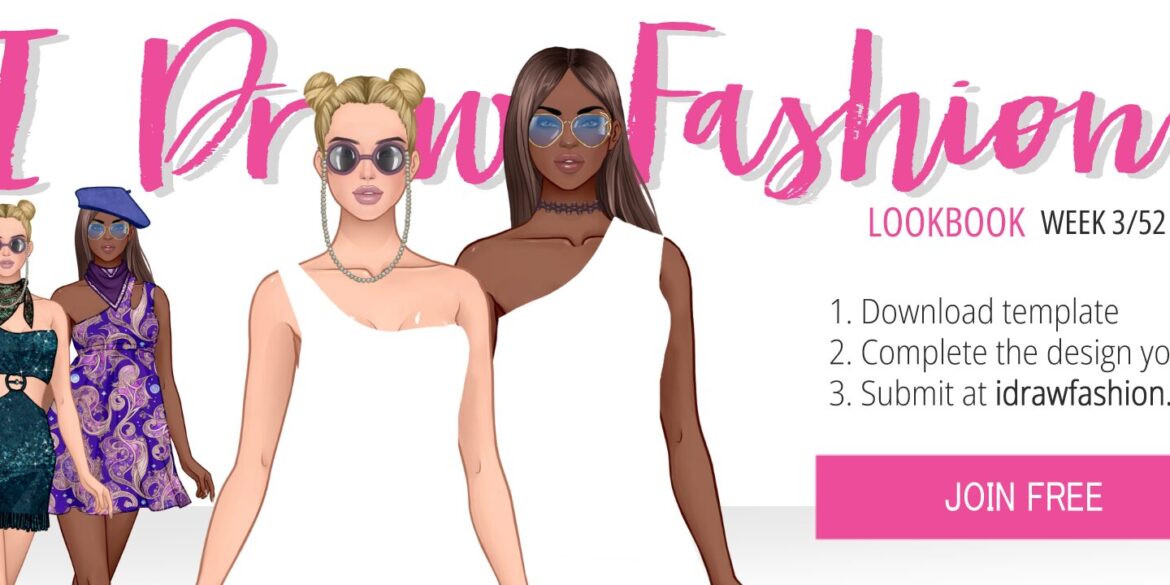 Lookboook Fashion Design Challenge Week 3 Cover &ndash; LookBook &ndash; Week 3/52 - Party Dresses
