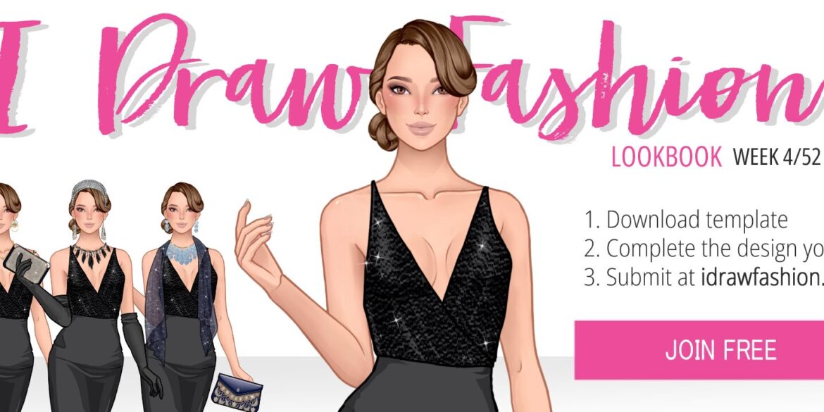 Lookboook Fashion Design Challenge Week 4 Cover &ndash; LookBook &ndash; Week 4 /52 - Gala Accessories