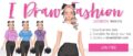 W2 fashion drawign challenge 2024 lookbook cover 1 &ndash; Week 2/52 - Elegant Blouse