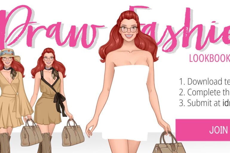 Lookboook Fashion Design Challenge Week 6 Cover &ndash; Week 6 /52 - Wrap Dress