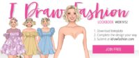 W9 fashion drawing challenge 2024 lookbook cover &ndash; babydoll, challenge, contest, cute, fashion illustration, lookbook &ndash; Week 9 /52 -Babydoll